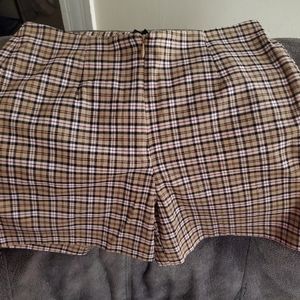 Plaid Shorts